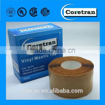 Cotran KC75 Vinyl mastic electrical tape Black
