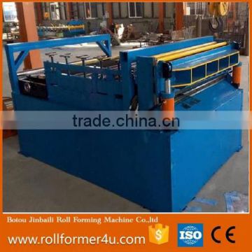 New slitting line /Automatic Steel Leveling machine high quality color steel plate straightening machine to crossing flattening