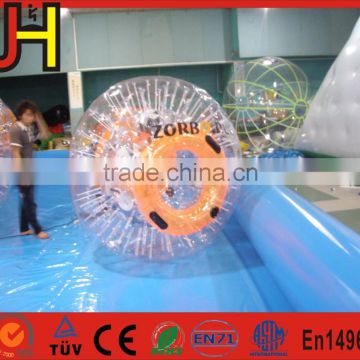 1.7m Diameter Crazy Inflatable Bowling Zorb Ball On Grass