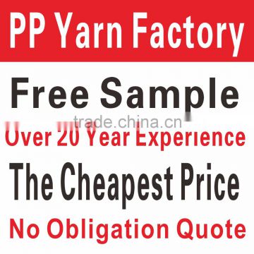Polypropylene Multifilament Yarn Manufacturer