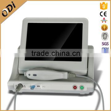 High intensity focused ultrasound anti aging and wrinkle removal machine