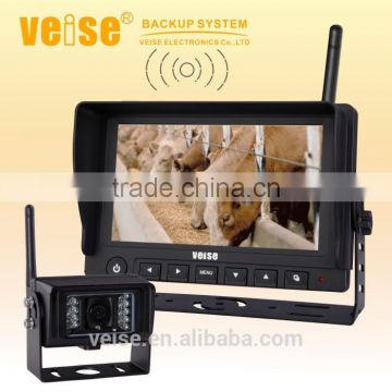 New Digital Wireless Camera Monitor System Suitable for Trailer,Combine,Cultivator,PloughCar, Truck, Bus, SUV, Motorhome, Boat