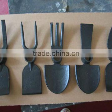 farming tools pickaxe fork