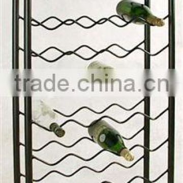 iron wine rack