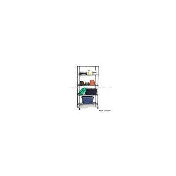 Sell 5-Tier Black Powder Coated Home Wire Shelving System