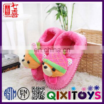 High quality super soft plush slippers cheap wholesale shoe supplies factory direct