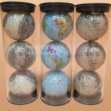 Custom Tube package golf ball