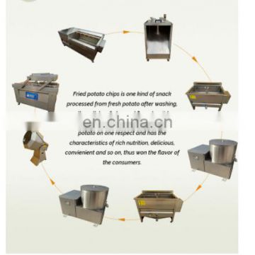 Big Discount High Efficiency potato chip maker machine potato chips making machine/potato chips production line