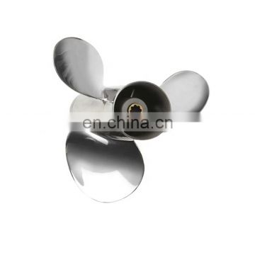 Three Blade Stainless Steel Outboard Engine Marine Propeller