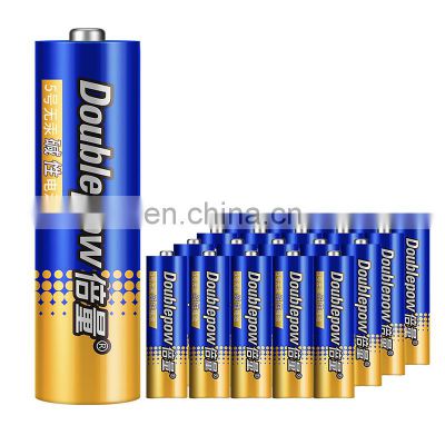 OEM Customized heavy duty alkaline dry battery 20pcs/box 1.5v lr6 no.5 aa alkaline primary battery cell
