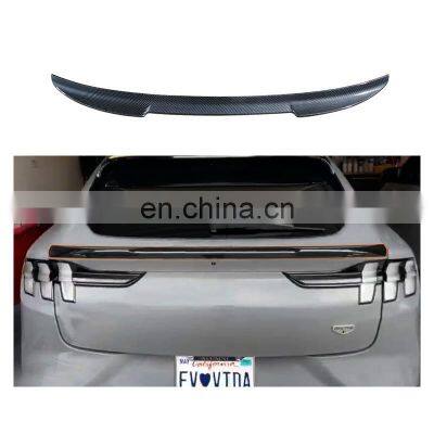 Glossy Black Rear Spoiler Trunk Spoiler Wing Trim Exterior Accessories for Mustang Mach E