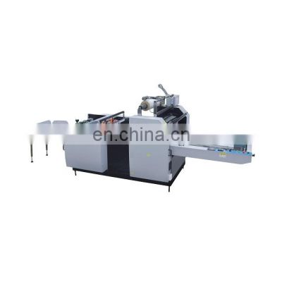 Semi automatic hot melt plastic thermal film laminating machine