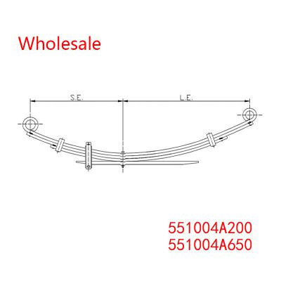 551004A200, 551004A650 Light Duty Vehicle Rear Wheel Spring Arm Wholesale For Mitsubishi