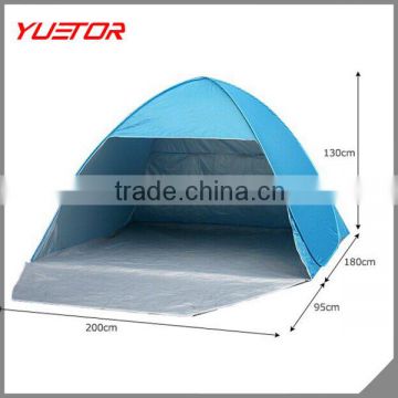 POP UP Outdoor Beach Fishing Picnic Camping sun shade anti-uv tent with silver coating