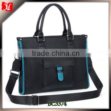 High quality fashion leather bag man brand handbag