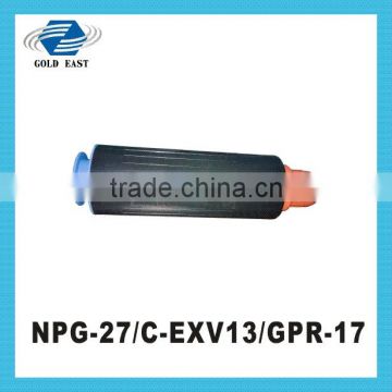 Good quality compatible black toner cartridge NPG-27/C-EXV13/GPR-17 for copier IR5070/5570/6570