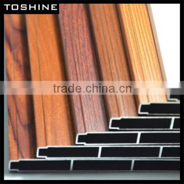 2014 Hot Sell 6063 T5 Wooden Transfer Furniture Aluminum Profile