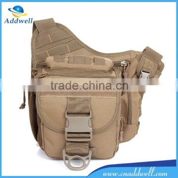Outdoor leisure camo tactical military army saddle bag
