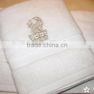hotel towels with embroidery logo