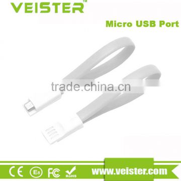 veister Portable Magnet Bracelet Micro USB Cable