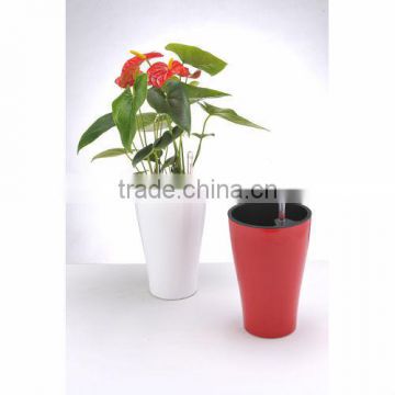 Beautiful flowerpot for home decoration, Self-water plant pot