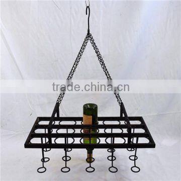 13A125BX Decorative bottle hanging wine rack