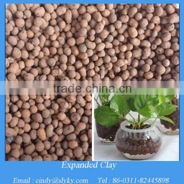 Red expanded clay ball for hydroponics and aquaponics