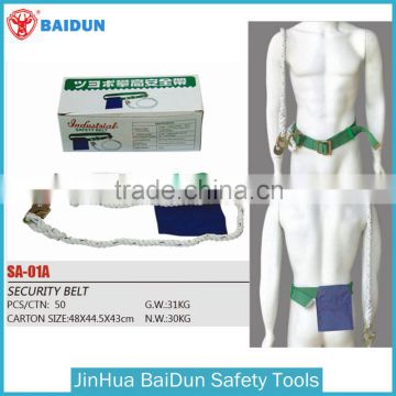 Waist safety belt for electrician / working aloft with polyester bag