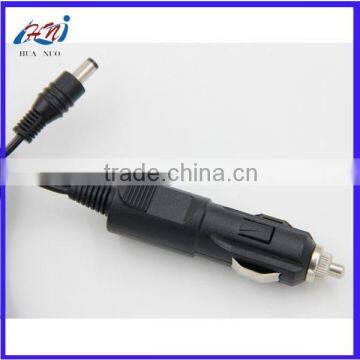 12V/24V auto Car cigarette lighter plug with dc power cable