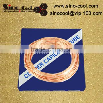 Capillary copper tube for Drain ( copper Capillary tube , copper tube)