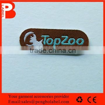 low price wholesale woven fabric labels for garments factory