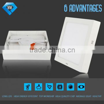 6w 12w 18w 24w led surface panel light 24w led light panel for kitchen dining room