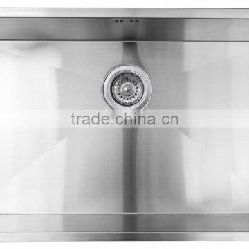 T-304 32"X 18" STAINLESS STEEL UNDER MOUNT 9" DEPTH PREMIUM HEAVY GAUGE SINGLE BOWL KITCHEN SINK