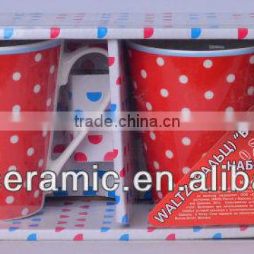 Gift Packing Conic Ceramic Mugs
