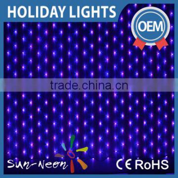 Outdoor Christmas/party/wedding Decoration Led Blue Large Net Lights