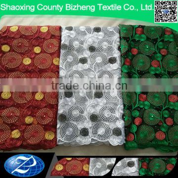 Wholesale Nigerian Lace African French Net Tulle Lace Fabric For Clothing