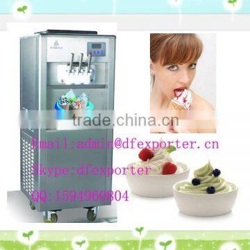 Stainless steel soft ice cream , china BQL818 ice cream making machine