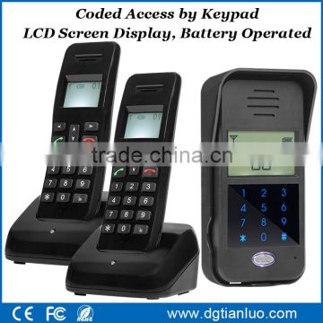 New Design Code Lock Keypad Apartment Audio Door Phone Intercom System