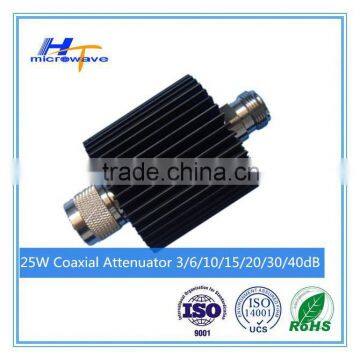 micro wave telecom parts DC-3GHz 25W low pim f coaxial attenuators