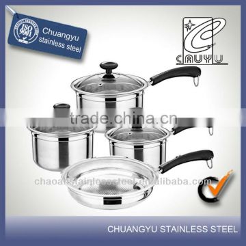 8 piece bakelite removable double handle wholesale cookware set SMYTG-8-1