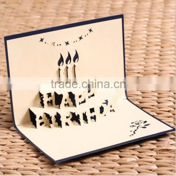 Newest sample birthday invitation greeting card designs for sale