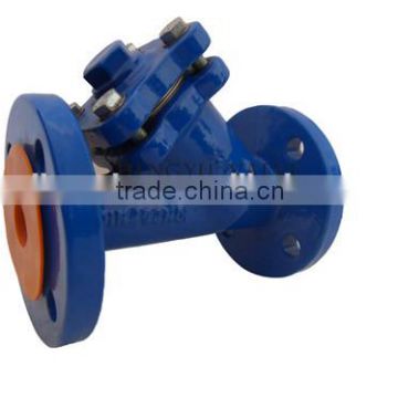 Ductile iron/cast iron y-strainer with PN10, PN16