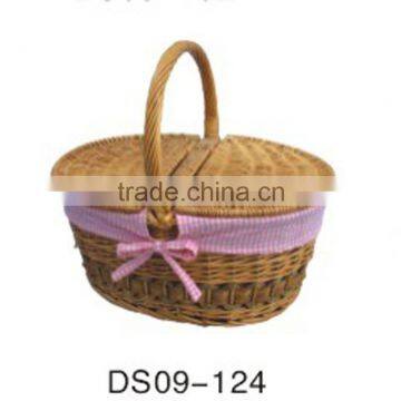 brown willow basket