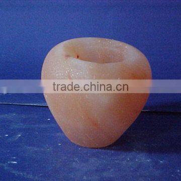 ROCK APPLE SALT CANDLEHOLDER