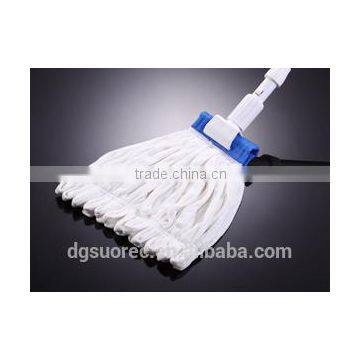 white microfiber string mop