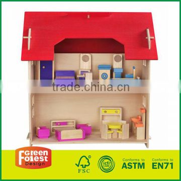 Doll House and wooden houses