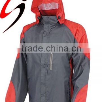 2016 Fashionable Man Waterproof Rain Jacket