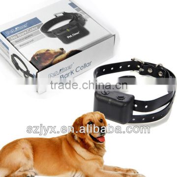 JY850 auto bark waterproof chargeable battery remote control adjustable electronic dog training vibrating shock collar