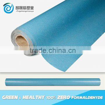 Cheap and high quality non-slip PVC Mesh Fabric Back Vinyl Floor Roll