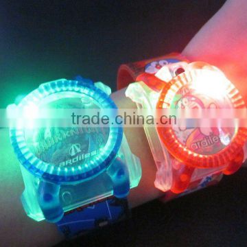 cheap plastic watches with led flash light